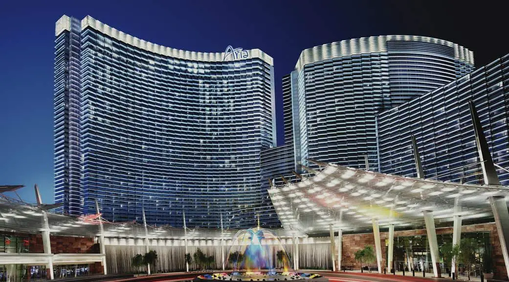 Image of Aria Hotel & Casino.